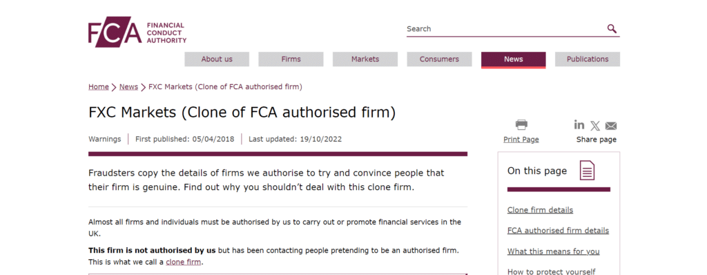 have you been scammed by fxcmarkets read this review